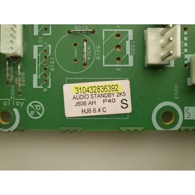 TARJETA DE AUDIO STANDBY / PHILIPS 310432836392 / 310431360643 / PANEL LC320W01 (SL)(01) / MODELOS 26PF7320A/37 / 32PF7320A/37 / 32PF9630A/37 / 37PF7320A/37 - Imagen 2